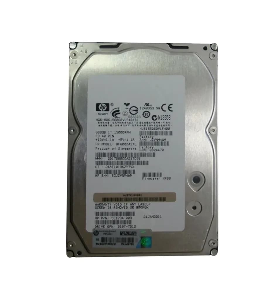 HPE BF600DASTL 600GB
