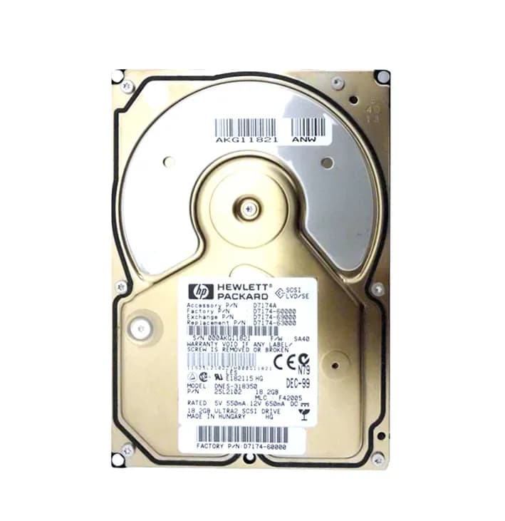 HPE D7174-60000 18.2GB Ultra2 SCSI