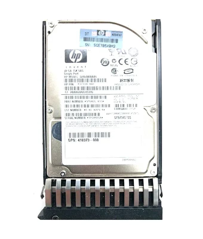 HPE DH072ABAA6 72GB 3Gb/s SAS