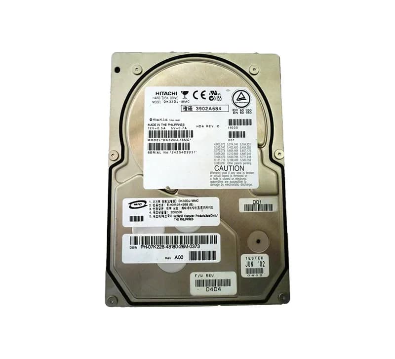 Hitachi DK32DJ-18MC 18GB Ultra160 SCSI