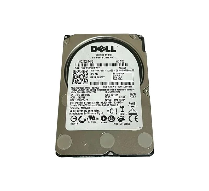Dell H367T 300GB 6Gb/s SAS