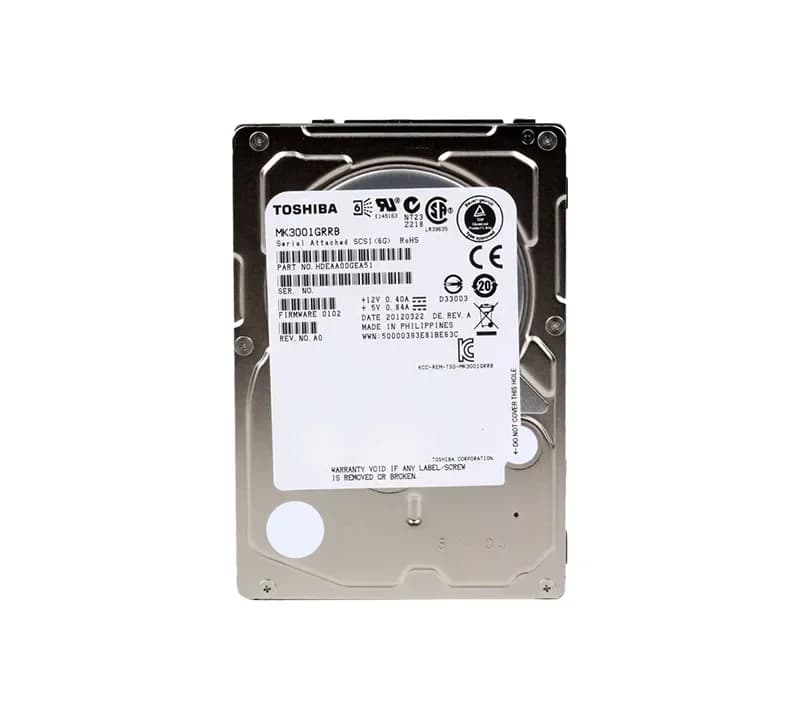 Toshiba HDEAA00GEA51 300GB 6Gb/s SAS