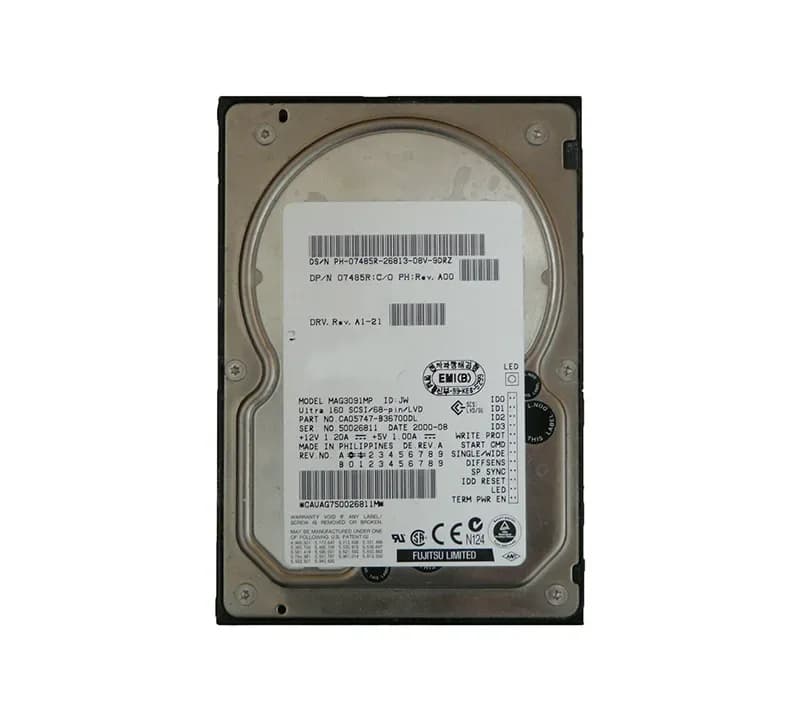 Fujitsu MAG3091MP 9GB Wide Ultra2 SCSI
