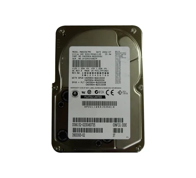 Fujitsu MAN3367MC 36GB Ultra160 SCSI