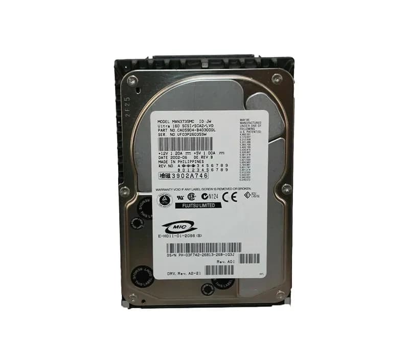 Fujitsu MAN3735MC 73GB Ultra160 SCSI