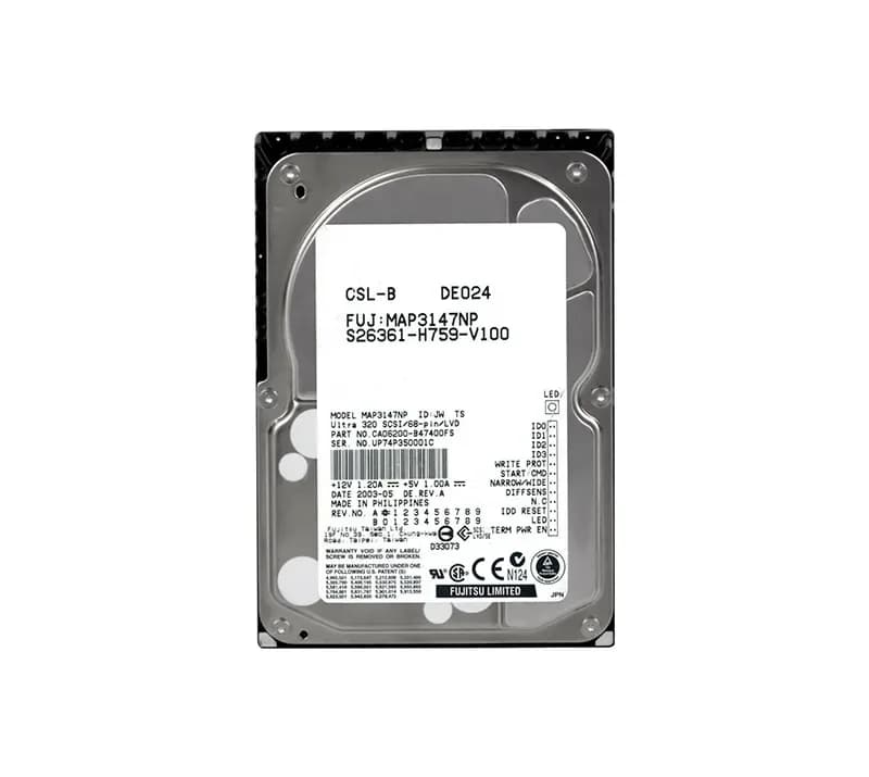 Fujitsu MAP3147NP 147GB Ultra320 SCSI