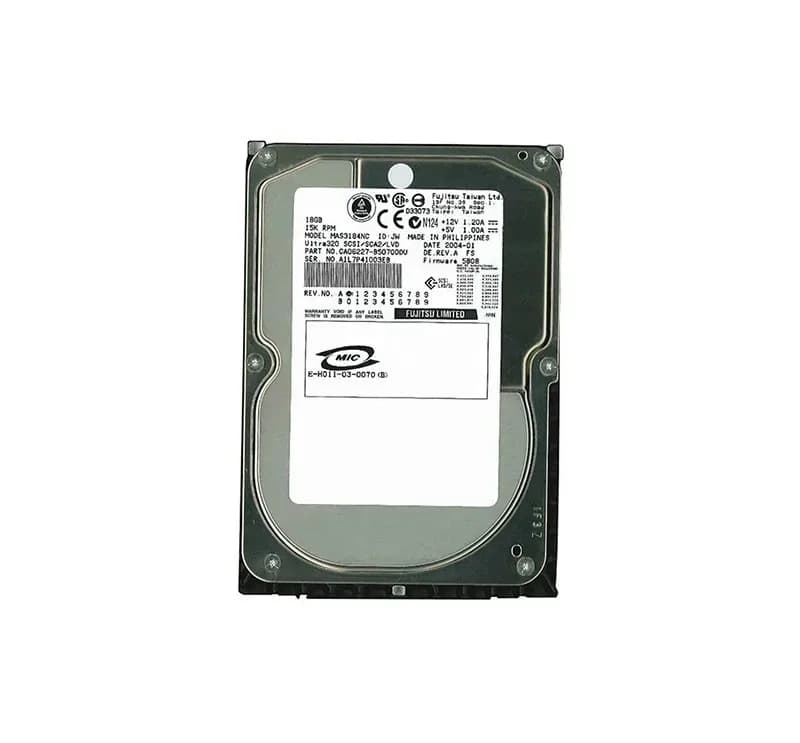 Fujitsu MAS3184NC 18.4GB Ultra320 SCSI