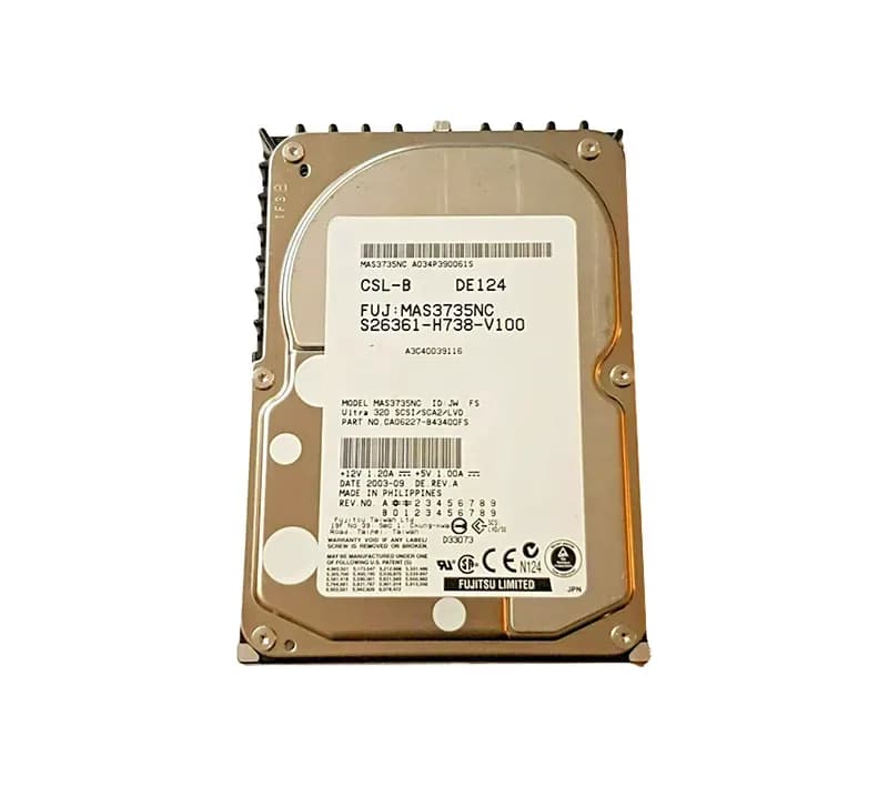 Fujitsu MAS3735NC 73GB Ultra320 SCSI