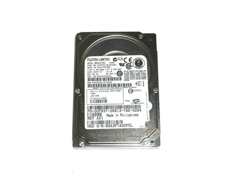 Fujitsu MBB2073RC 73GB 3Gb/s SAS