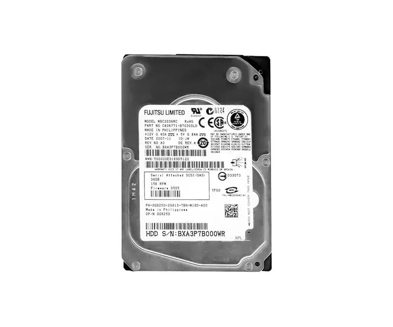 Fujitsu MBC2036RC 36GB 3Gb/s SAS