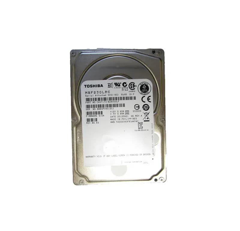 Toshiba MBF230LRC 300GB 6Gb/s SAS