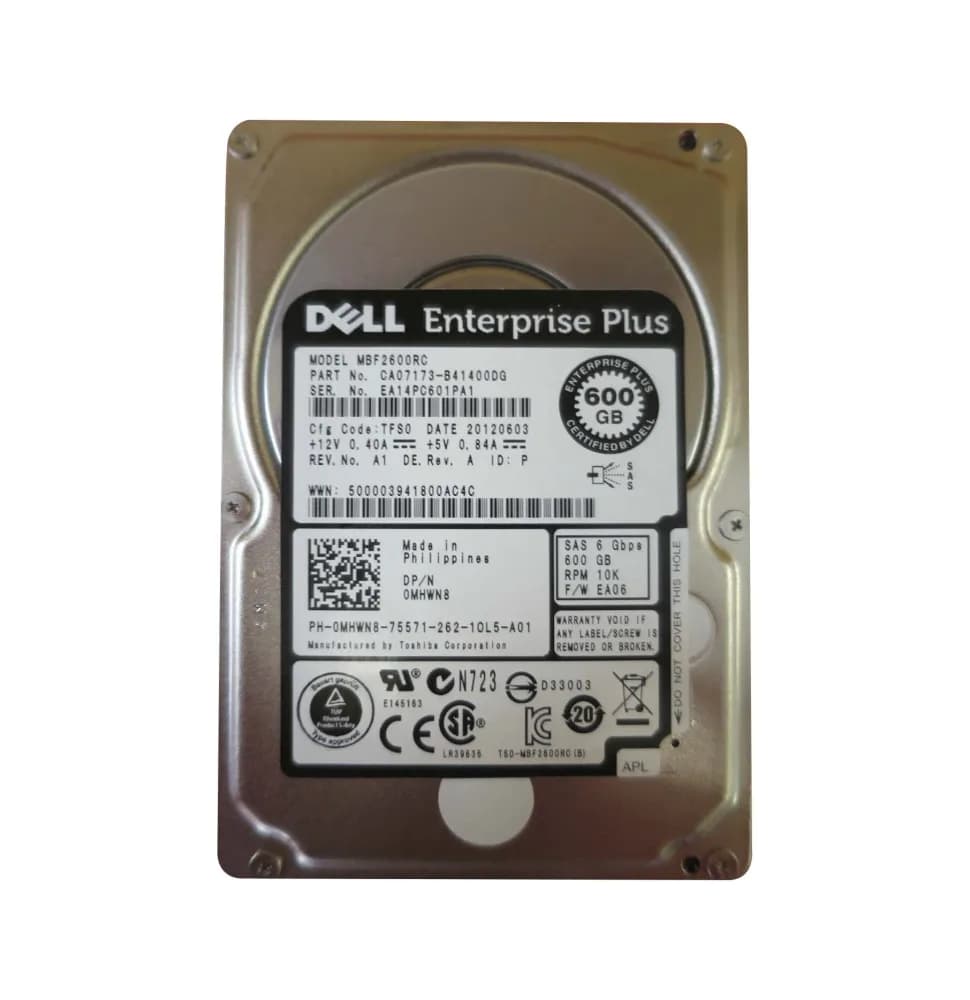 Dell MHWN8 600GB