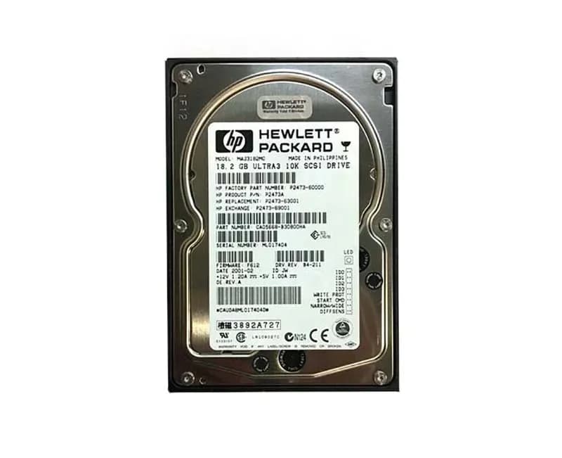 HPE P2473-69001 18.2GB Ultra160 SCSI