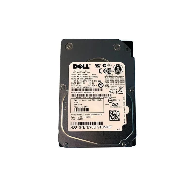 Dell RW675 73GB 3Gb/s SAS