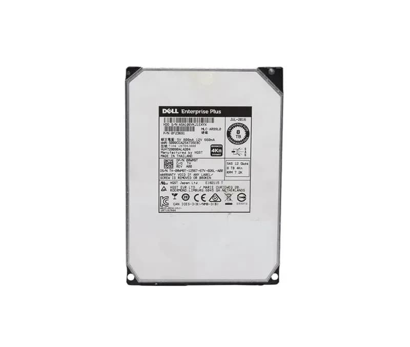 Dell RWM9T 8TB 12Gb/s SAS