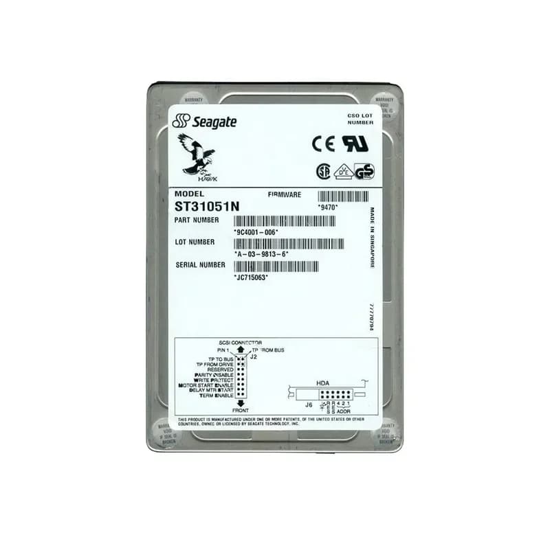 Seagate ST31051N 1GB Fast SCSI
