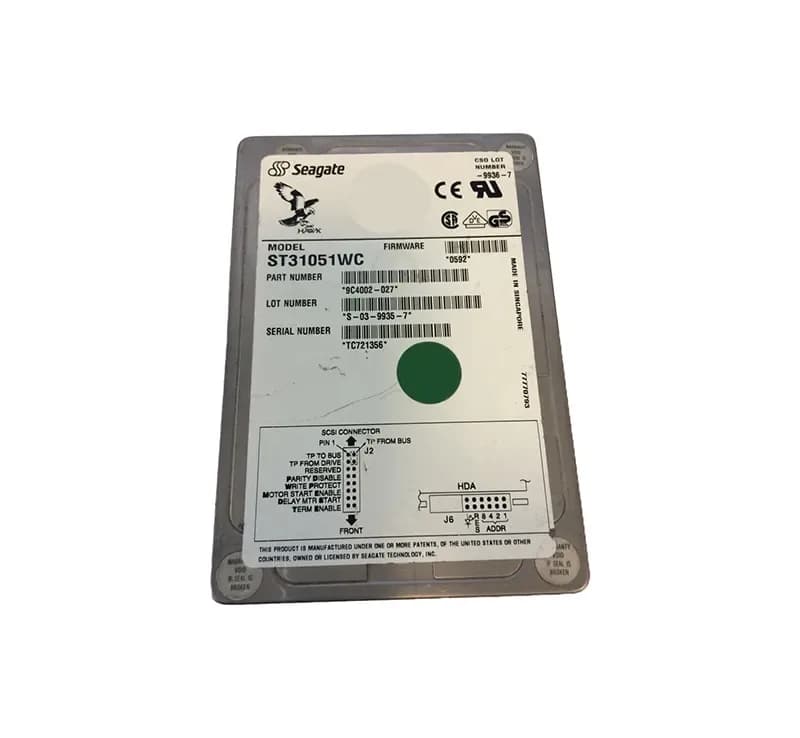 Seagate ST31051WC 1.06GB Fast Wide SCSI