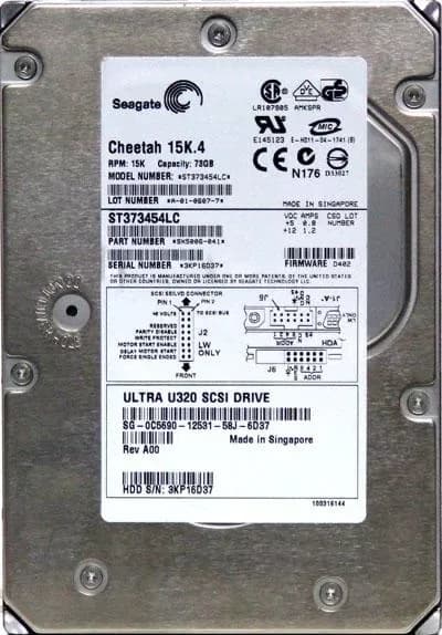 Seagate ST373454LC 73GB Ultra320 SCSI