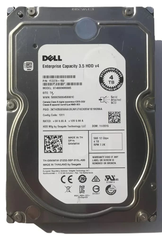 Seagate ST4000NM0005 4TB 12Gb/s SAS
