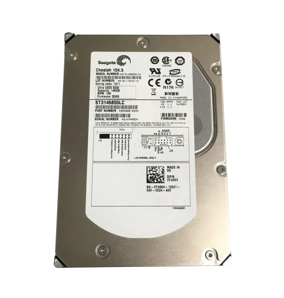 Dell TU963 146GB Ultra320 SCSI
