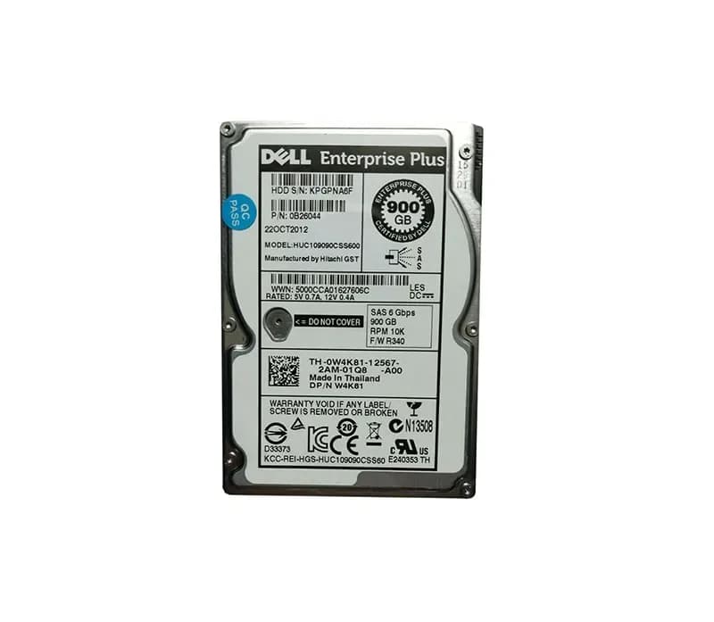 Dell W4K81 900GB 6Gb/s SAS