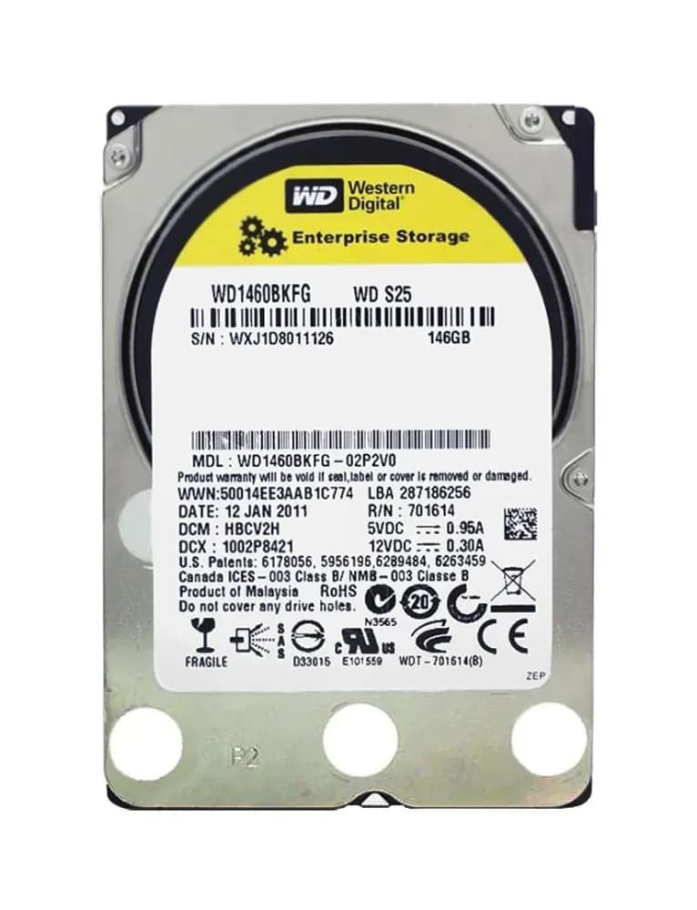 Western Digital WD1460BKFG 147GB 6Gb/s SAS