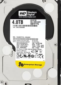 Western Digital WD4001FYYG 4TB 6Gb/s SAS