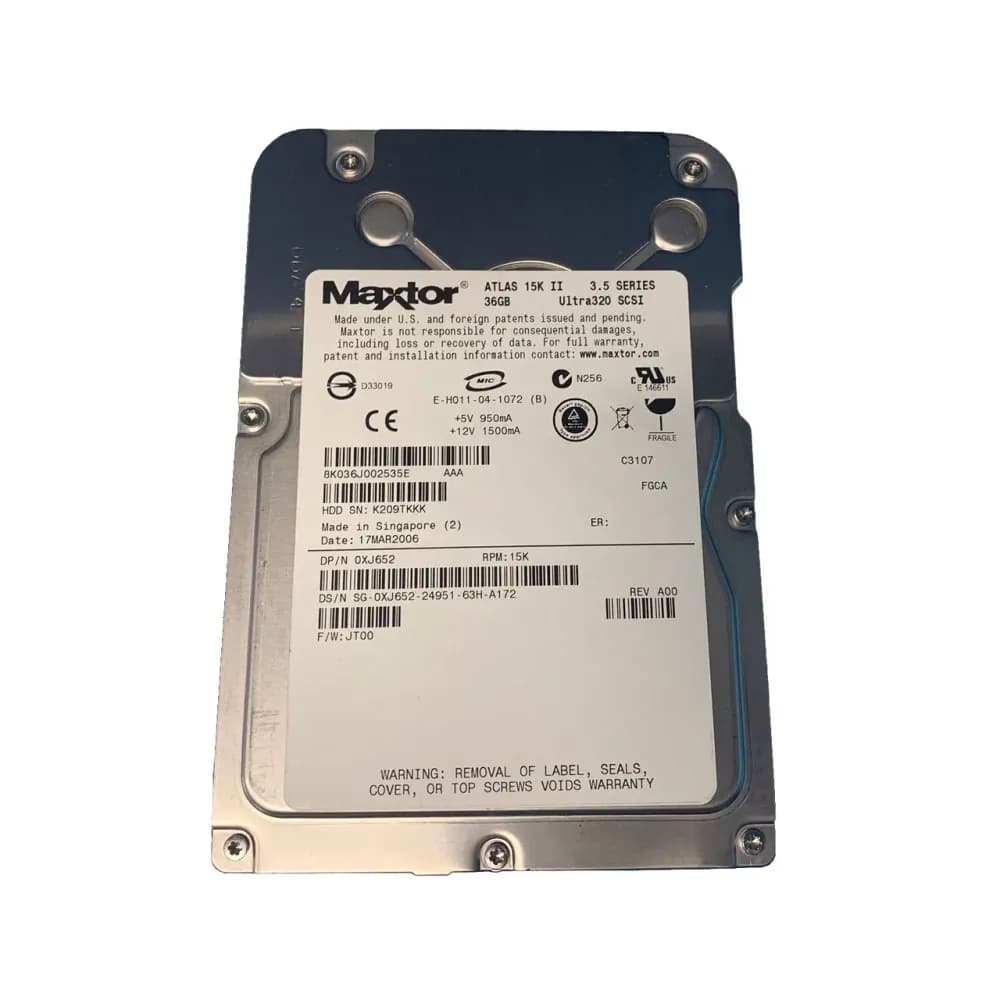 Dell XJ652 36GB Ultra320 SCSI