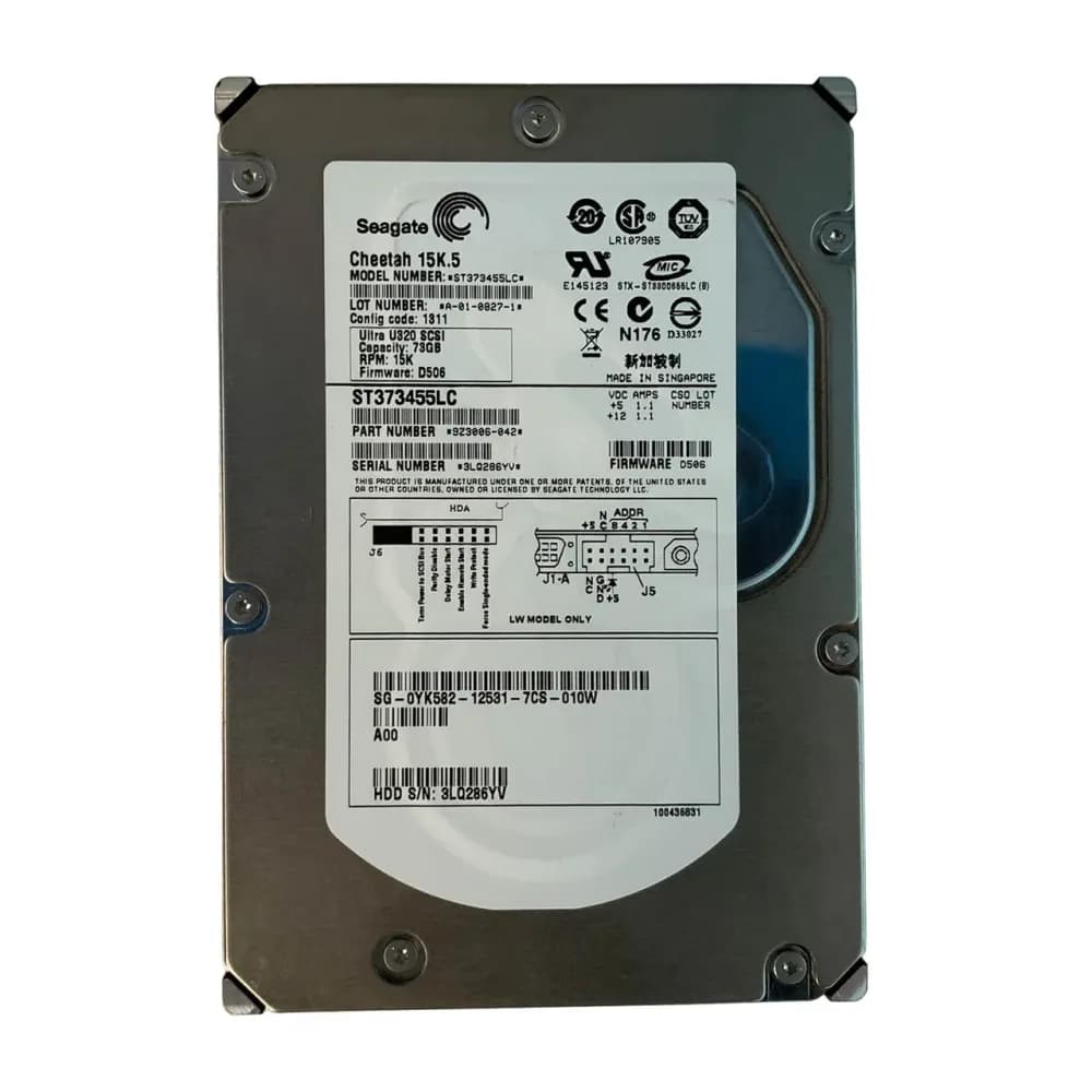 Dell YK582 73GB Ultra320 SCSI