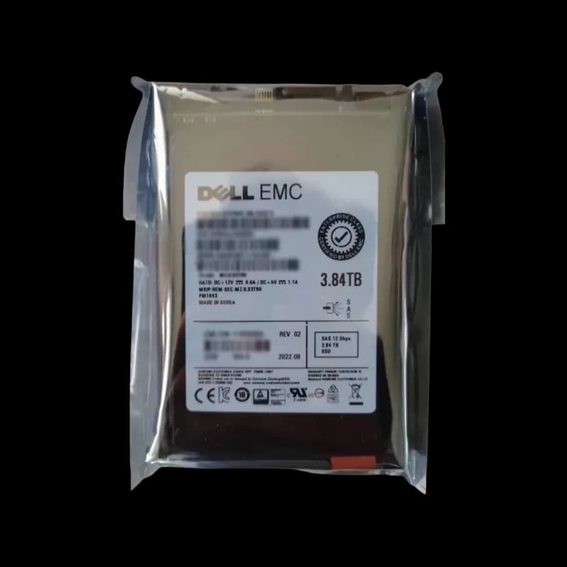 EMC 005053678 3.84TB 12Gb/s SAS Solid State Drive