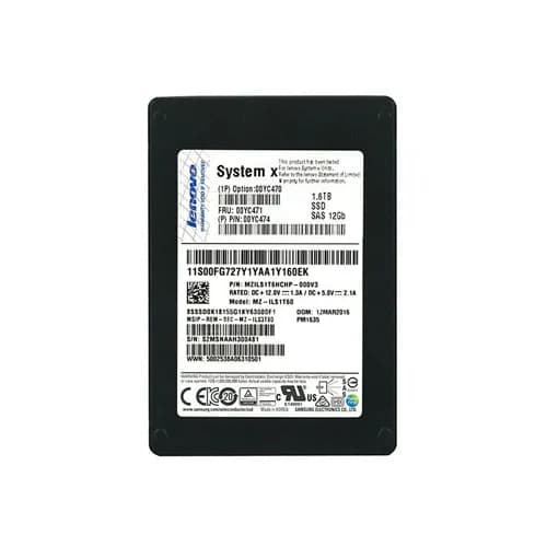 IBM 00YC471 1.6TB 12Gb/s SAS Solid State Drive