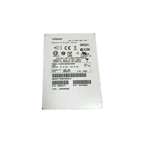 Hitachi 0B26577 200GB 6Gb/s SAS Solid State Drive
