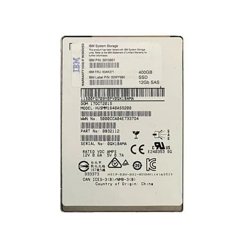 HGST 0B32112 400GB 12Gb/s SAS Solid State Drive
