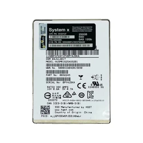 HGST 0B32245 250GB 12Gb/s SAS Solid State Drive
