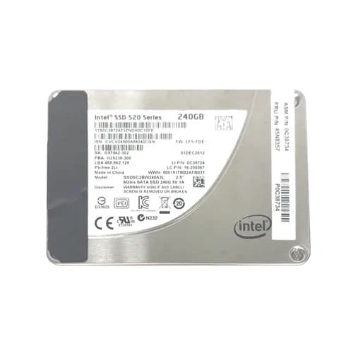Lenovo 0C38734 240GB 6Gb/s SATA Solid State Drive