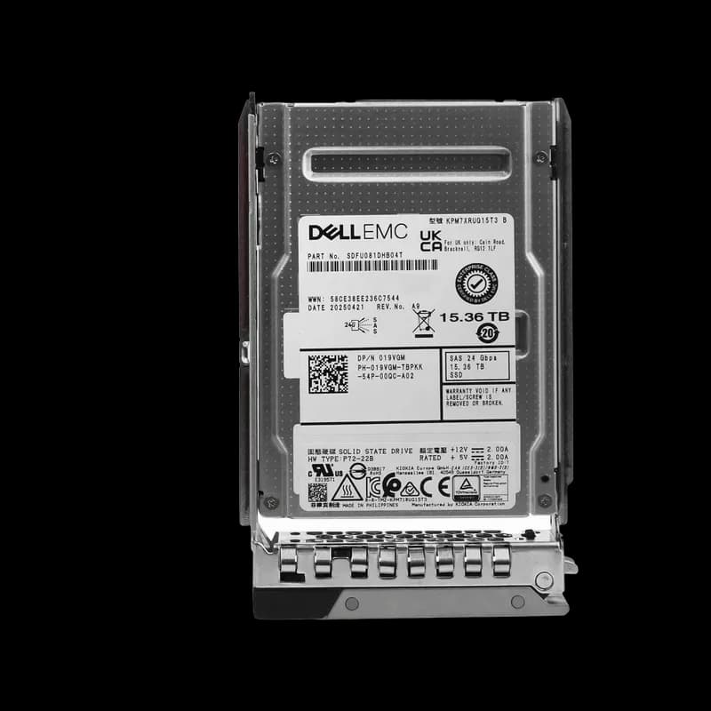 Dell 19VGM 15.36TB 24Gb/s SAS Solid State Drive