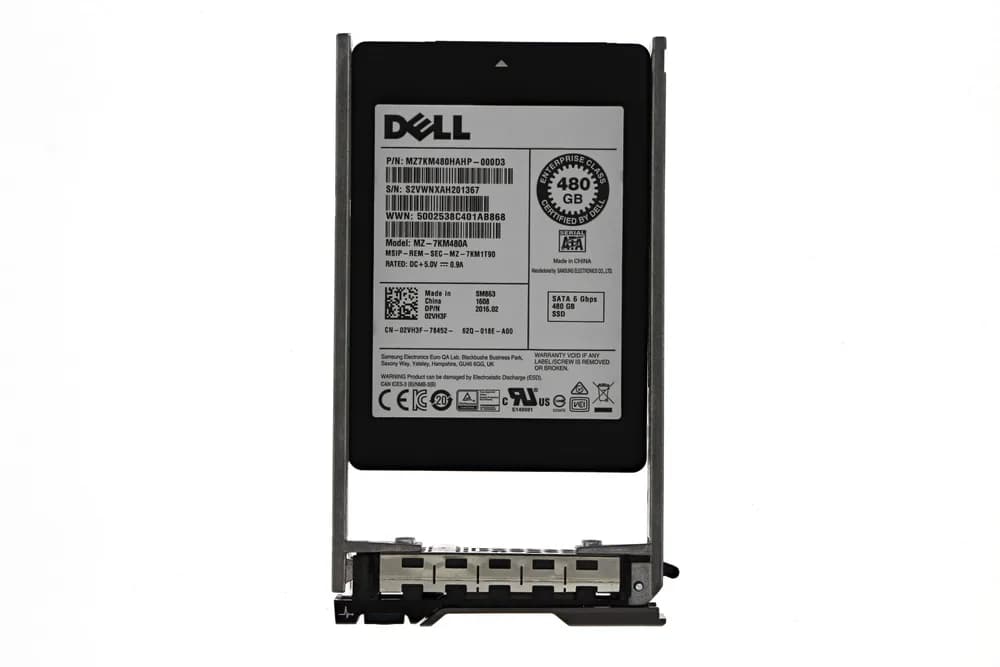 Dell 2VH3F 480GB 6Gb/s SATA Solid State Drive