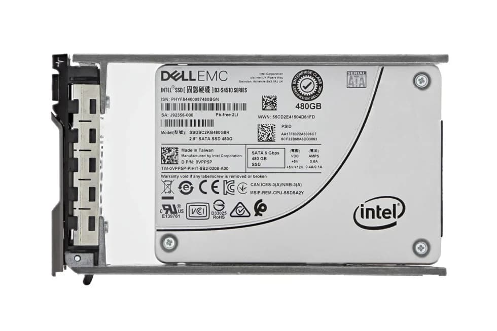 Dell 400-AXSL 480GB 6Gb/s SATA Solid State Drive