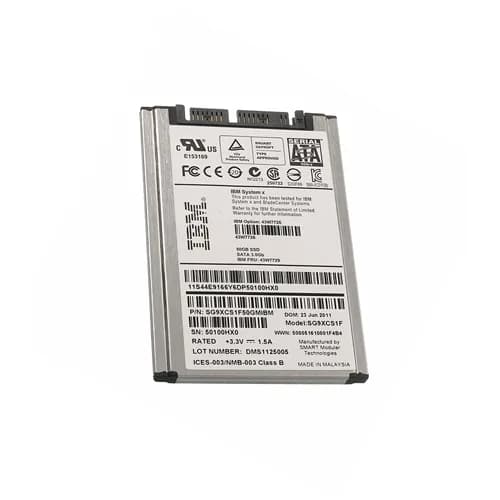 IBM 43W7729 50GB 3Gb/s SATA Solid State Drive