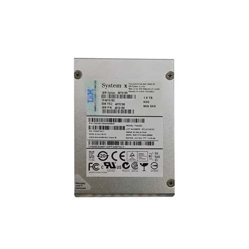 IBM 49Y6196 1.6TB 6Gb/s SAS Solid State Drive