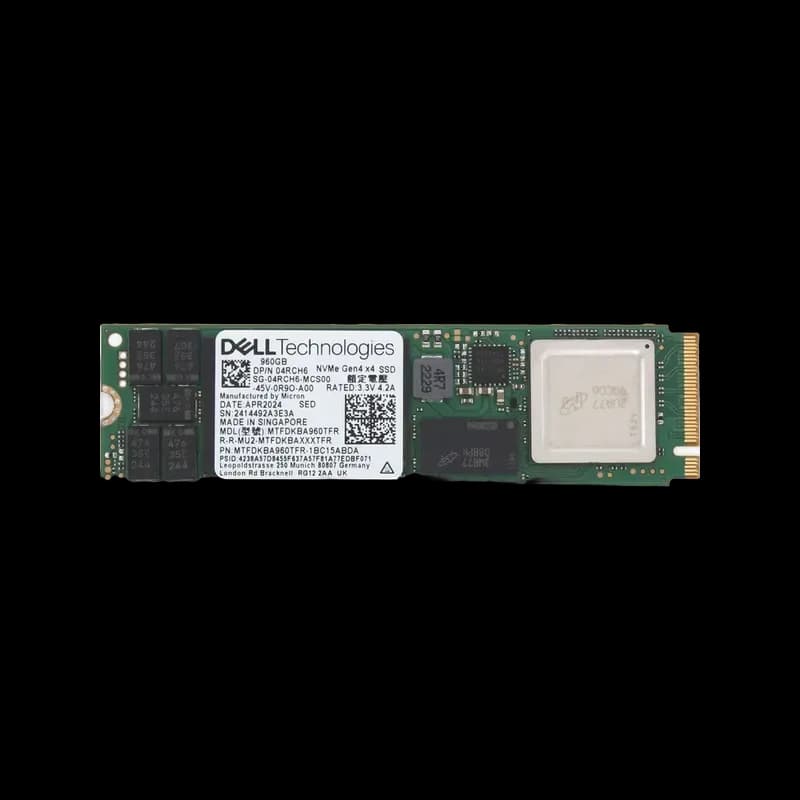 Dell 4RCH6 960GB PCI Express NVMe 4.0 Solid State Drive