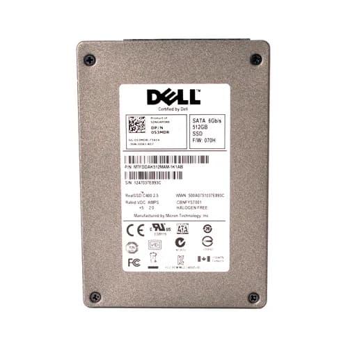 Dell 53MDR 512GB 6Gb/s SATA Solid State Drive