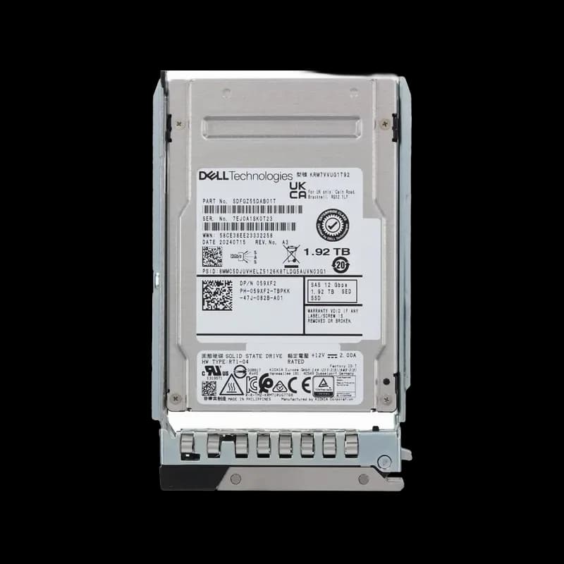 Dell 59XF2 1.92TB 12Gb/s SAS Solid State Drive