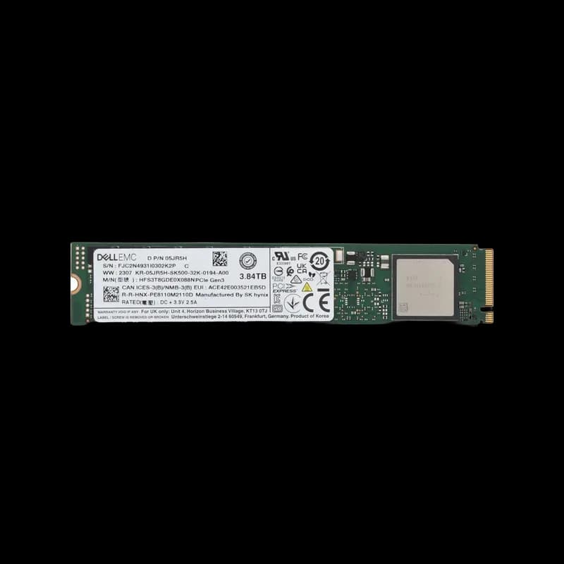Dell 5JR5H 3.84TB PCI Express NVMe 3.0 Solid State Drive