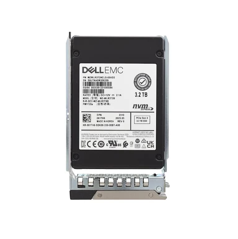 Dell 617H6 3.2TB PCI Express NVMe 4.0 Solid State Drive