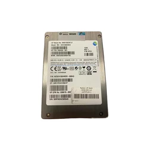 HPE 637073-001 100GB 3Gb/s SATA Solid State Drive