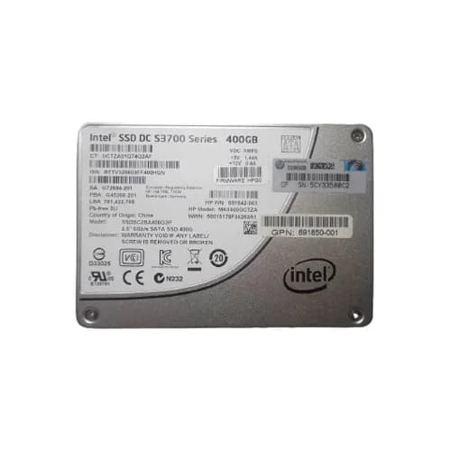 HPE 691850-001 400GB 6Gb/s SATA Solid State Drive