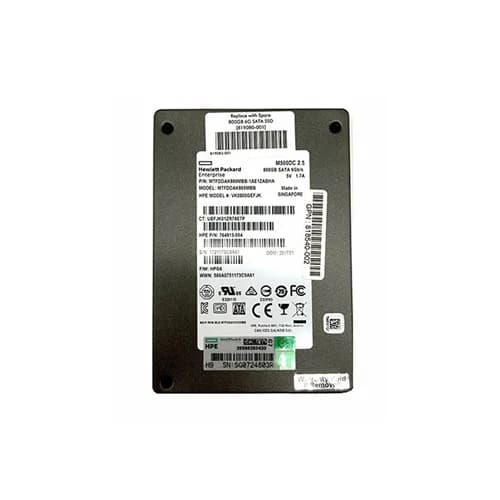 HPE 764913-004 800GB 6Gb/s SATA Solid State Drive