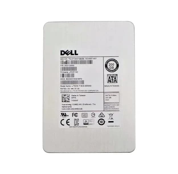 Dell 7VWHF 200GB 6Gb/s SATA Solid State Drive
