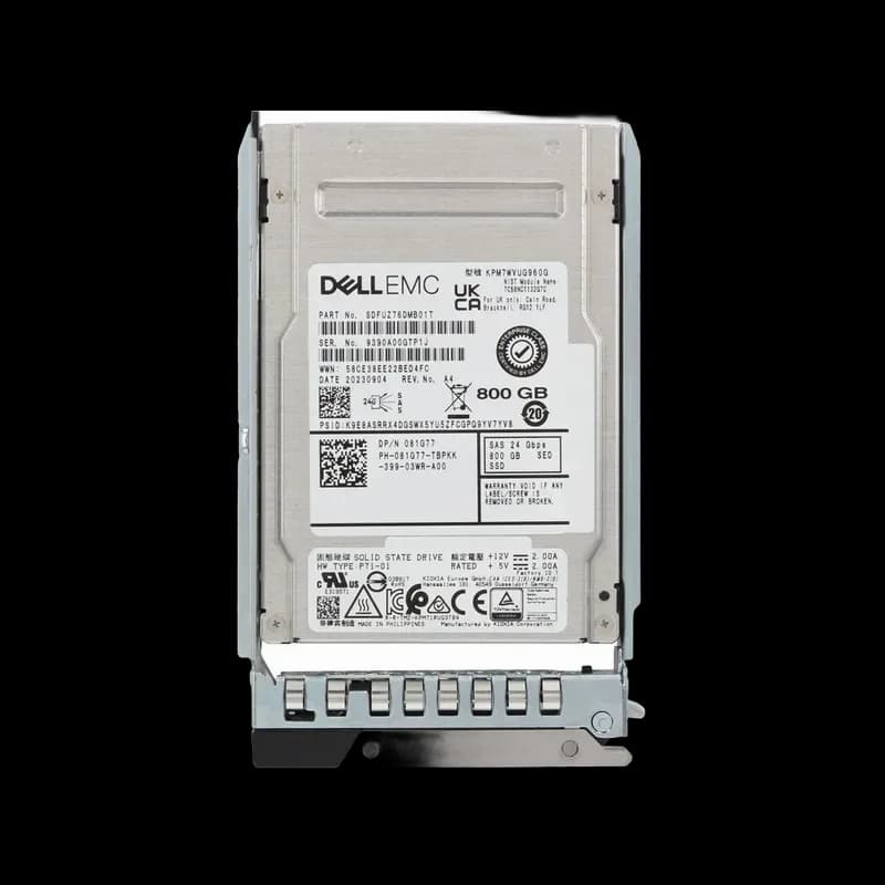 Dell 81G77 800GB 24Gb/s SAS Solid State Drive